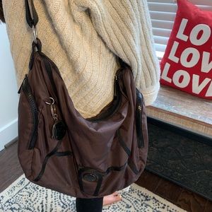 Kipling Brown Shoulder/Crossbody Handbag